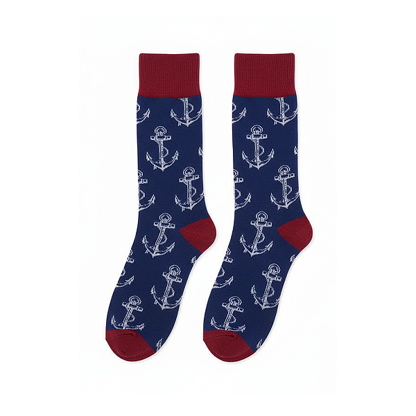 Meia Cano Médio Feminina Âncora do Mar - Allmini