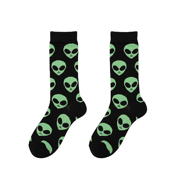 Meia Cano Médio Feminina ET Verdinho - Allmini