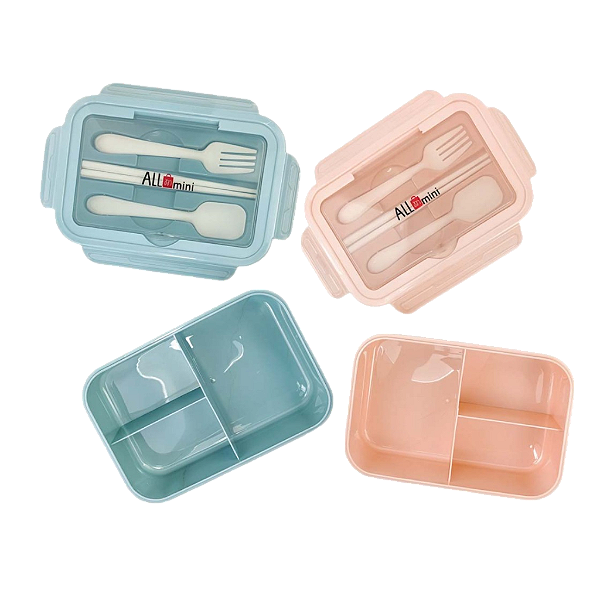 Pote de Marmita Allmini Good Food com Talheres