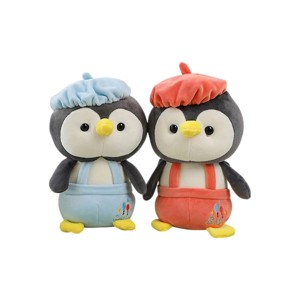 Brinquedo de Pelúcia Pinguim de Boina