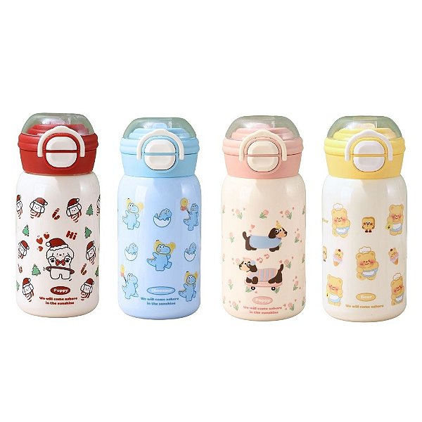 Garrafa de Água Bichinhos Fofinhos 600 ml