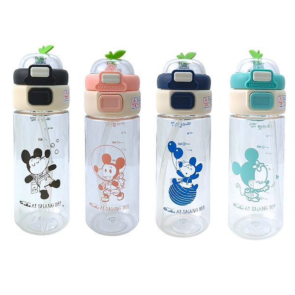 Garrafa de Água Little Mouse Colors - Allmini