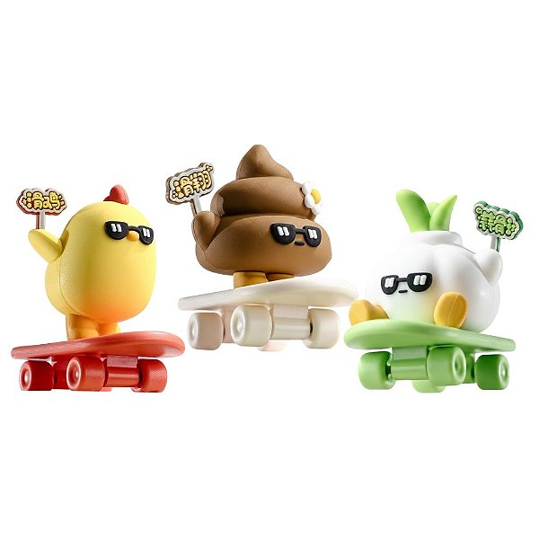 Ornamento de Mesa Amigos no Skate - Allmini