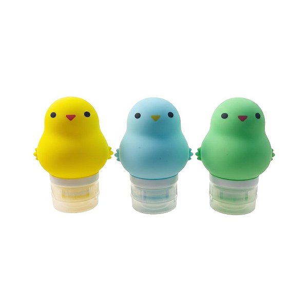 Frasco de Silicone Pintinho Fofinho