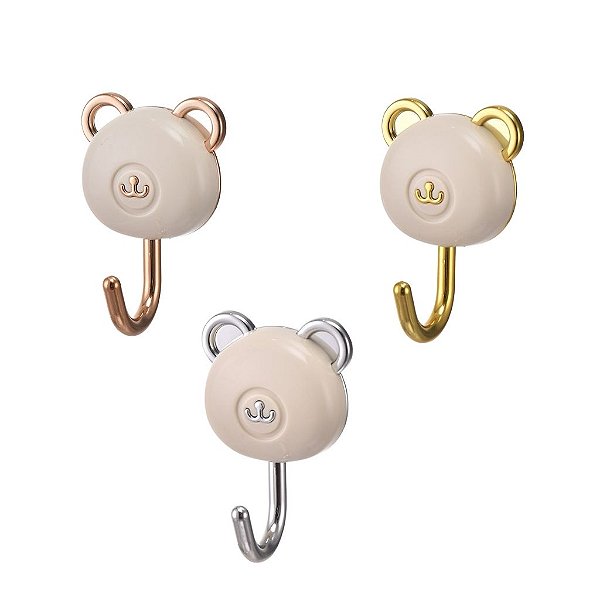 Conjunto de Gancho de Parede Ursinho