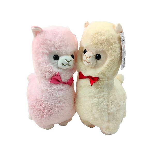 Brinquedo de Pelúcia Lhama com Gravata Borboleta