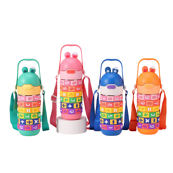 Garrafa Térmica Números Coloridos 425ml