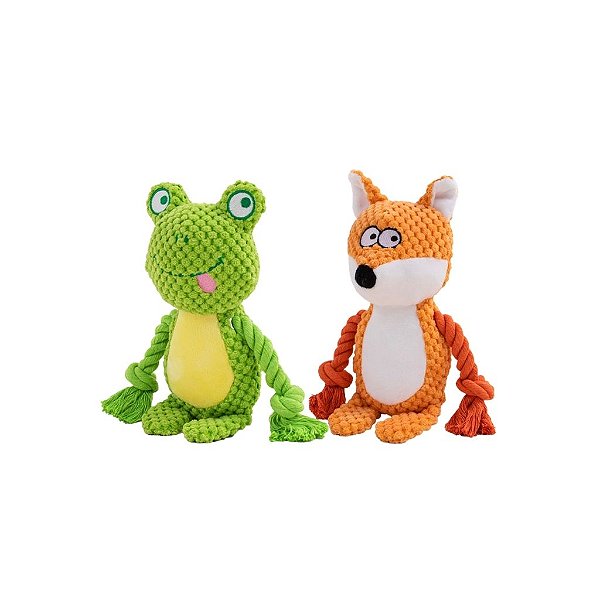 Mordedor para Pet Pelúcia e Corda Animais