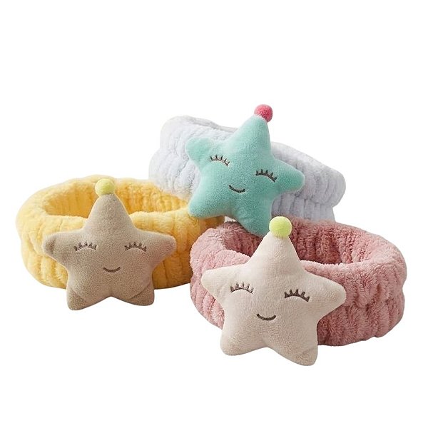 Faixa de Cabelo Estrela com Pom-Pom - Allmini