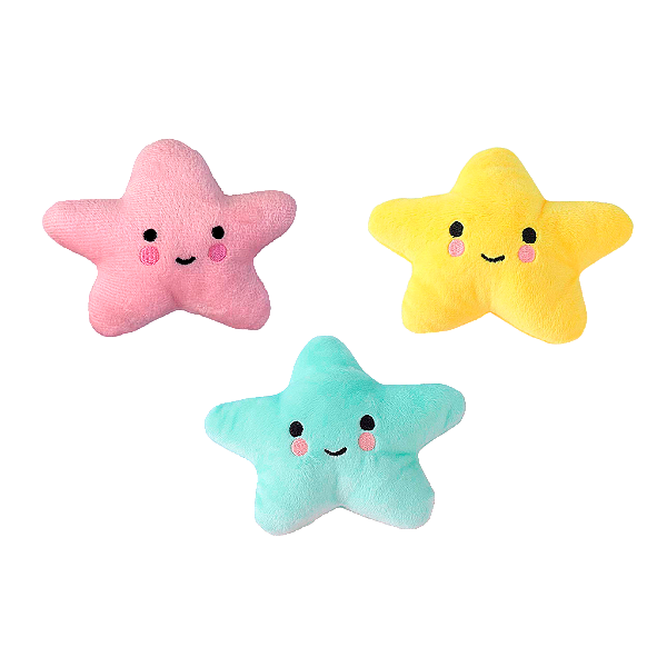 Mordedor PET Estrelinha Colorida