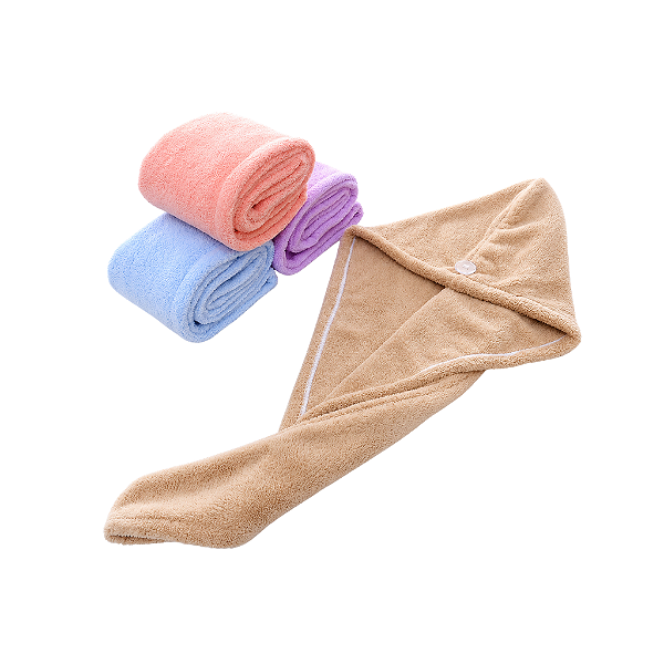 Toalha De Cabelo Básicas -Allmini