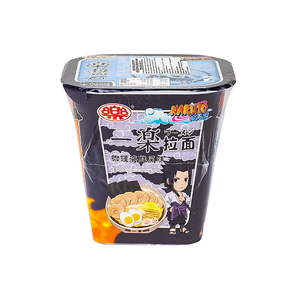 Lamen Macarrão Oriental Sasuke Sabor Curry Frutos Do Mar 100g