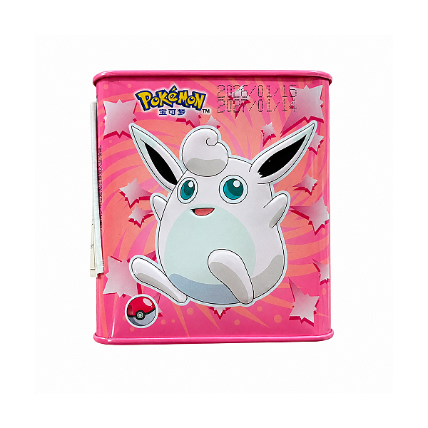 Bala em Lata Jigglypuff Morango e Pêssego 95g