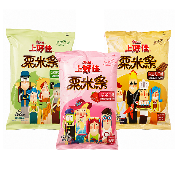 Salgadinho de Milho Oishi Corn Stick Sabores Diferentes 40g