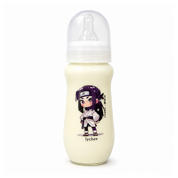 Iogurte Mamadeira Coreana Naruto Lichia 280ml
