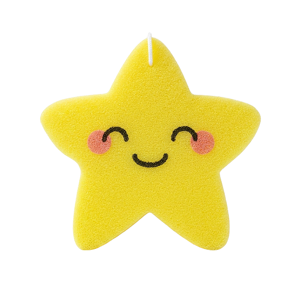 Esponja de Banho Estrela Sorriso - Allmini