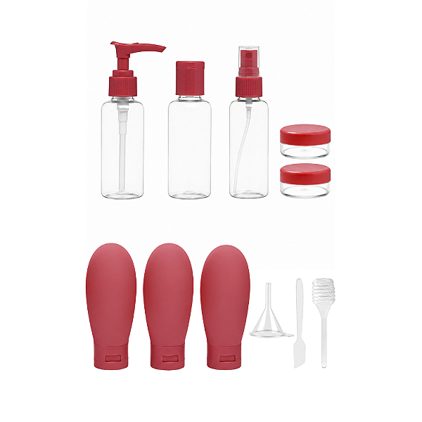 Kit Frasco de Viagem Clean 11 em 1 - Allmini