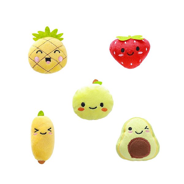 Mordedor PET Frutinhas Felizes - Allmini