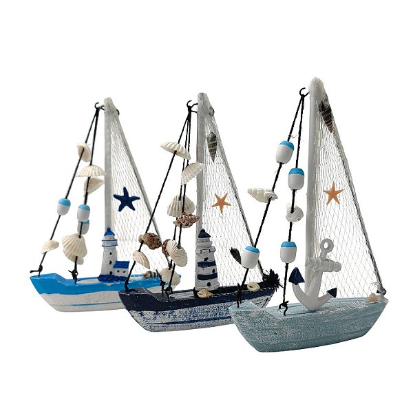 Ornamento Barco Brisa do Mar