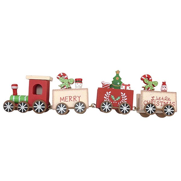 Ornamento De Natal Trenzinho Christmas
