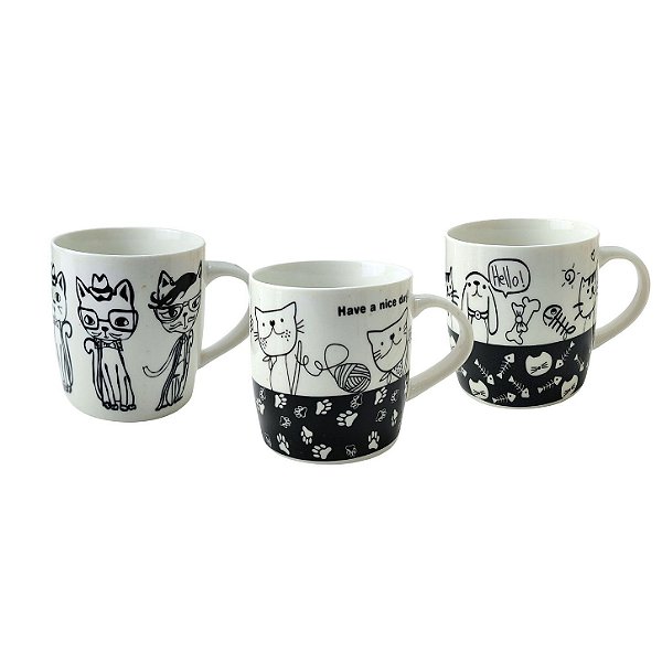 Caneca Turma dos Gatinhos - Allmini