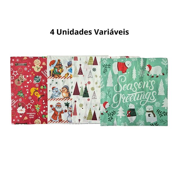 Guardanapo Estampado de Natal