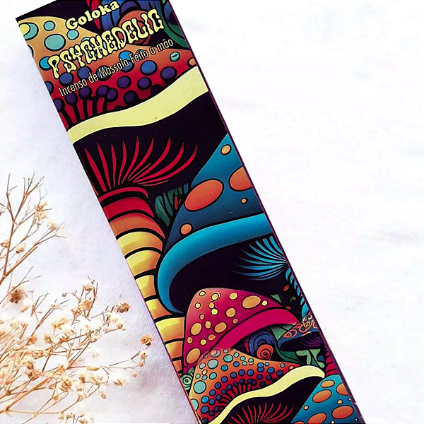 Incenso Goloka Psicodélico de Massala - Cogumelous Mushroom