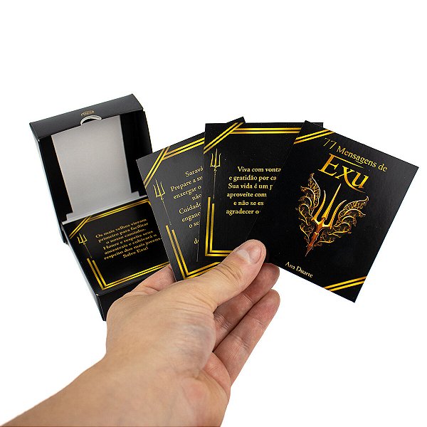 Box 77 Mensagens Espirituais Motivacionais Diárias de Exu