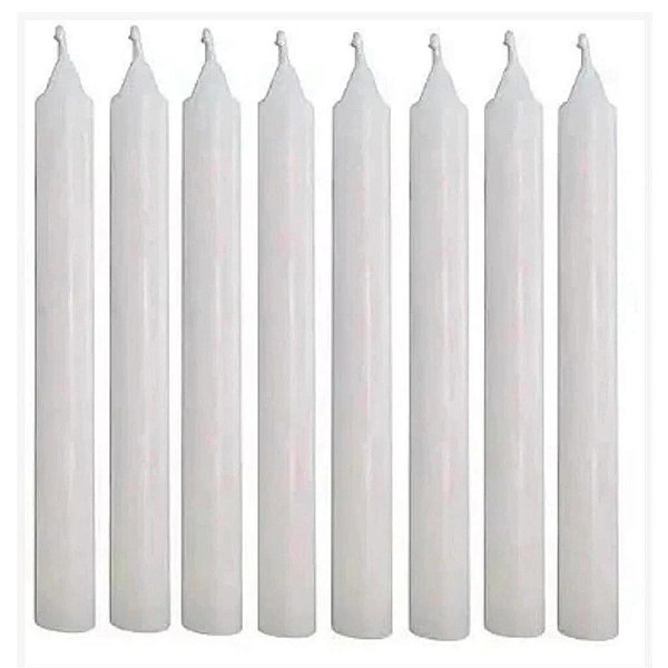 Vela Palito branca unitário