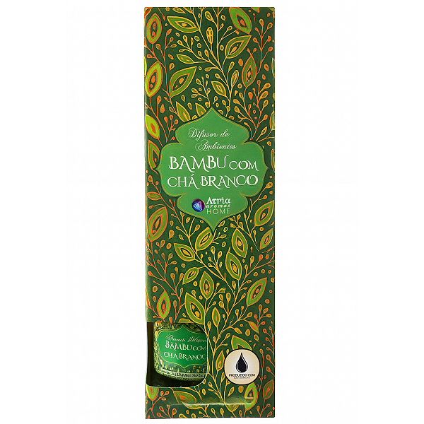 Difusor de Ambientes Aroma Bambu com Chá Branco 250 ml