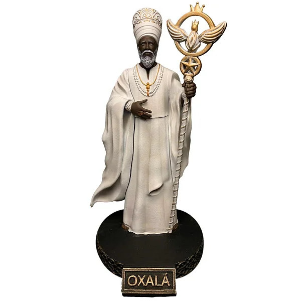 Imagem Oxalá em Resina 23 cm