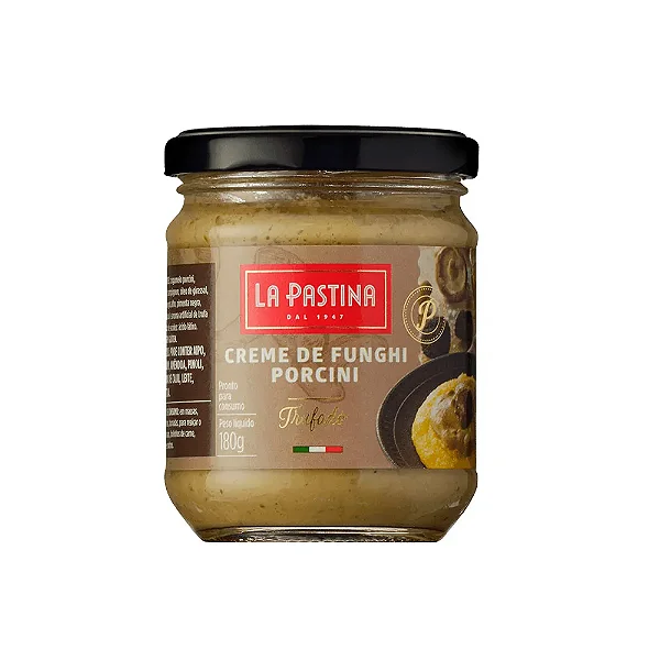 Creme de Funghi Porcini Trufado 180g La Pastina 180g