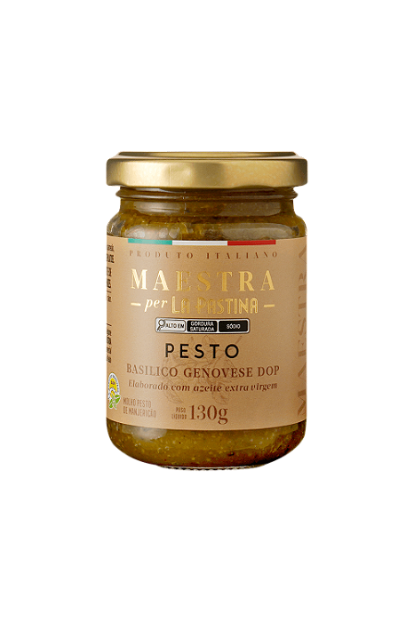 Molho Pesto Genovese DOP Maestra Per La Pastina 130g