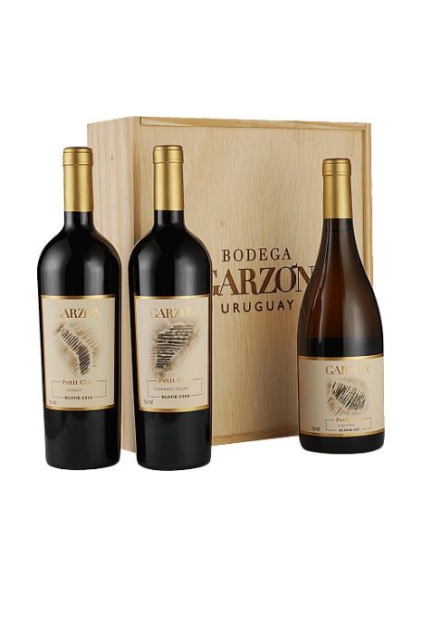 Kit Garzón Petit Clos Caixa Madeira