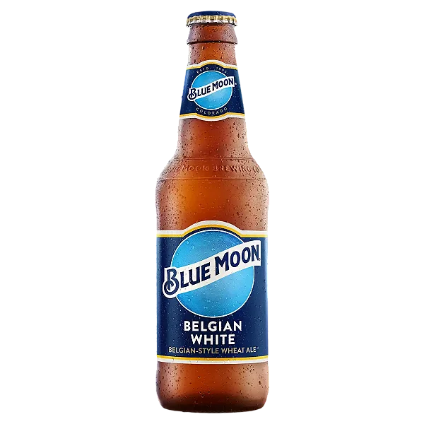 Cerveja Belgian White Ale Blue Moon Garrafa 355ml