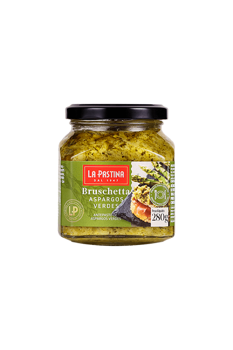 Bruschetta De Aspargos Verdes 280G