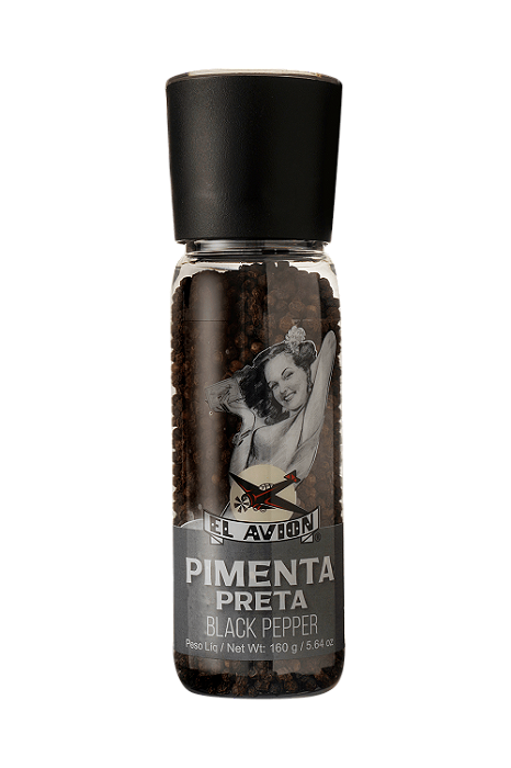 Pimenta Preta Com Moedor El Avión 160g