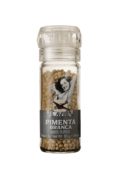 Pimenta Branca Com Moedor El Avión 45g