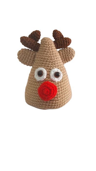 RENA NARIZ VERMELHO - ENFEITE DE MESA