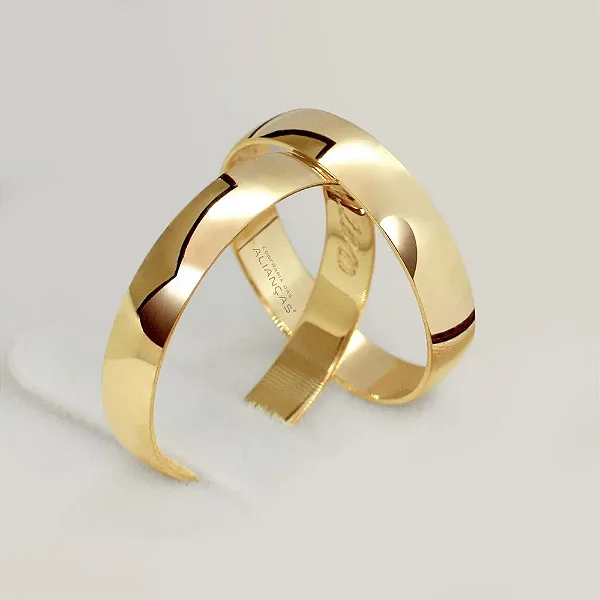 ALIANÇA OURO 18K REF/7503162000 PESO 3,62 - TESTE2