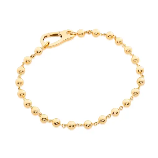 PULSEIRA LUNA OURO 18K BOLINHA