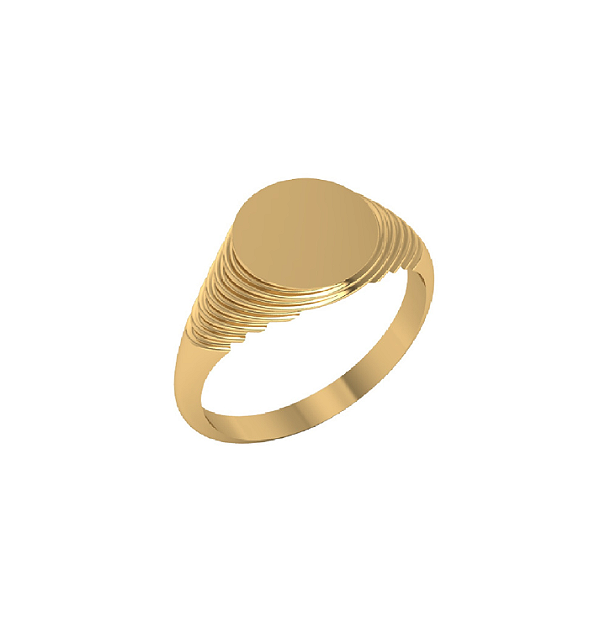 ANEL DE OURO 18K MINDINHO