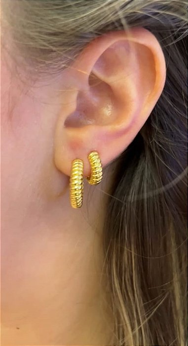BRINCO DE OURO 18K CLICK GOMOS BR20778