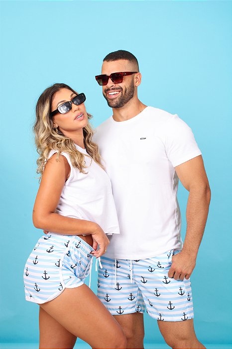 Bermuda Masculina - ÂNCORA LISTRADAS