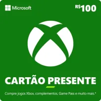 Xbox Gift Card R$100