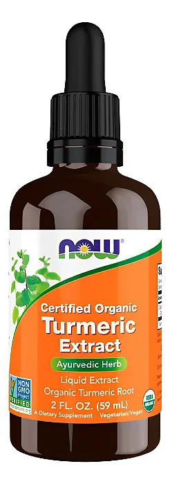 Extrato de Cúrcuma Orgânico – 59ml (Sem Sabor)