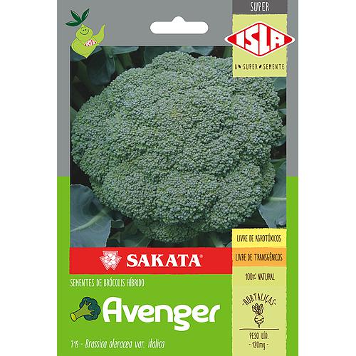 Semente Brócolis Híbrido Avenger – Envelope 0,12g