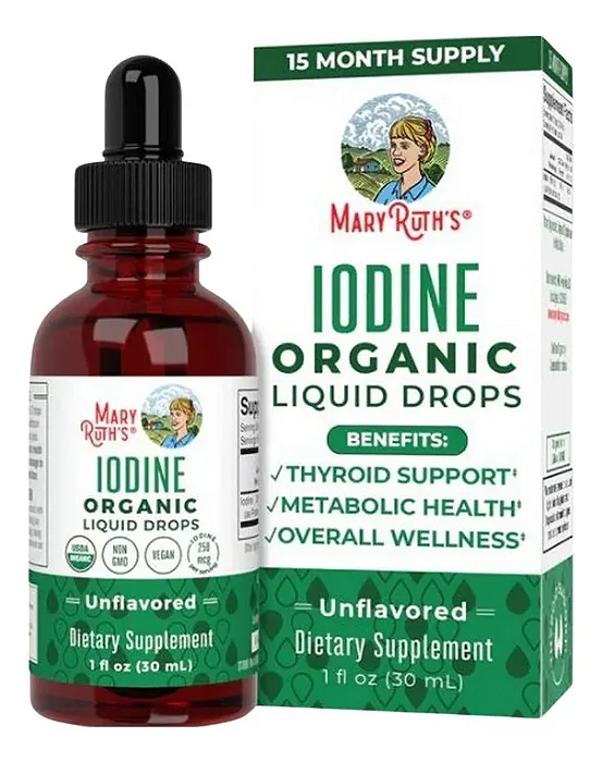 Gotas Líquidas de Iodo Orgânico 30ml