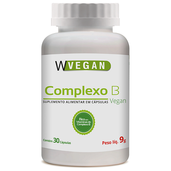 Complexo B 30 Cápsulas WVegan