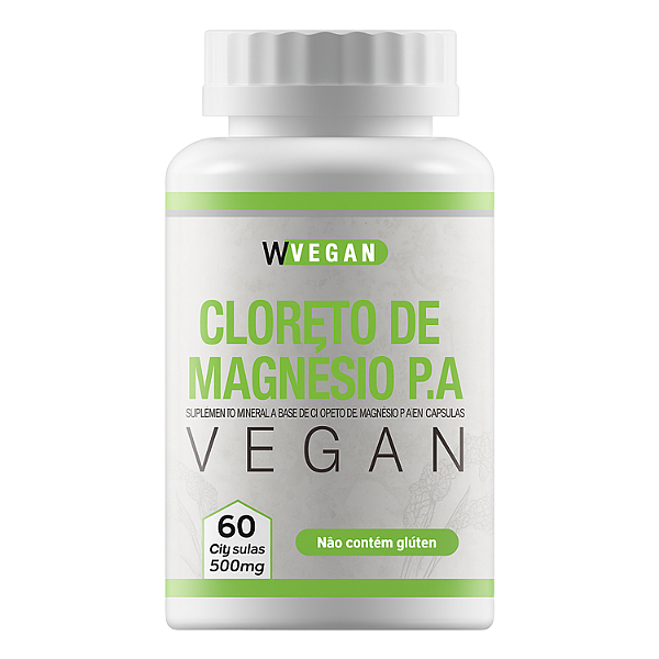 Cloreto de Magnésio 60 Cápsulas
